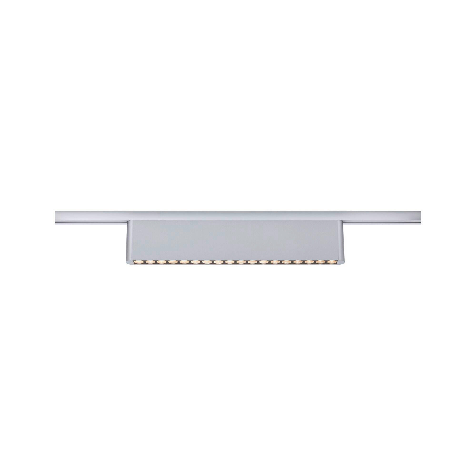 SCHIENENSYSTEM-STRAHLER Urail Zelos 37,2/7,4/2,3 cm  - Chromfarben, Basics, Metall (37,2/7,4/2,3cm) - Paulmann
