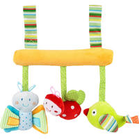 UTAZÓ JÁTÉK BABAHORDOZÓRA Springtime  - színes, Basics, textil (22/20cm) - My Baby Lou