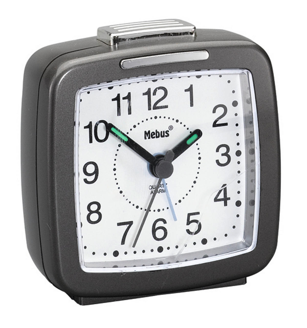 WECKER Anthrazit 7/7/3 cm  - Anthrazit, Basics, Kunststoff (7/7/3cm)