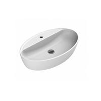 WASCHBECKEN 67/13,5/42,5 cm  - Weiß, Design, Keramik (67/13,5/42,5cm) - Sadena