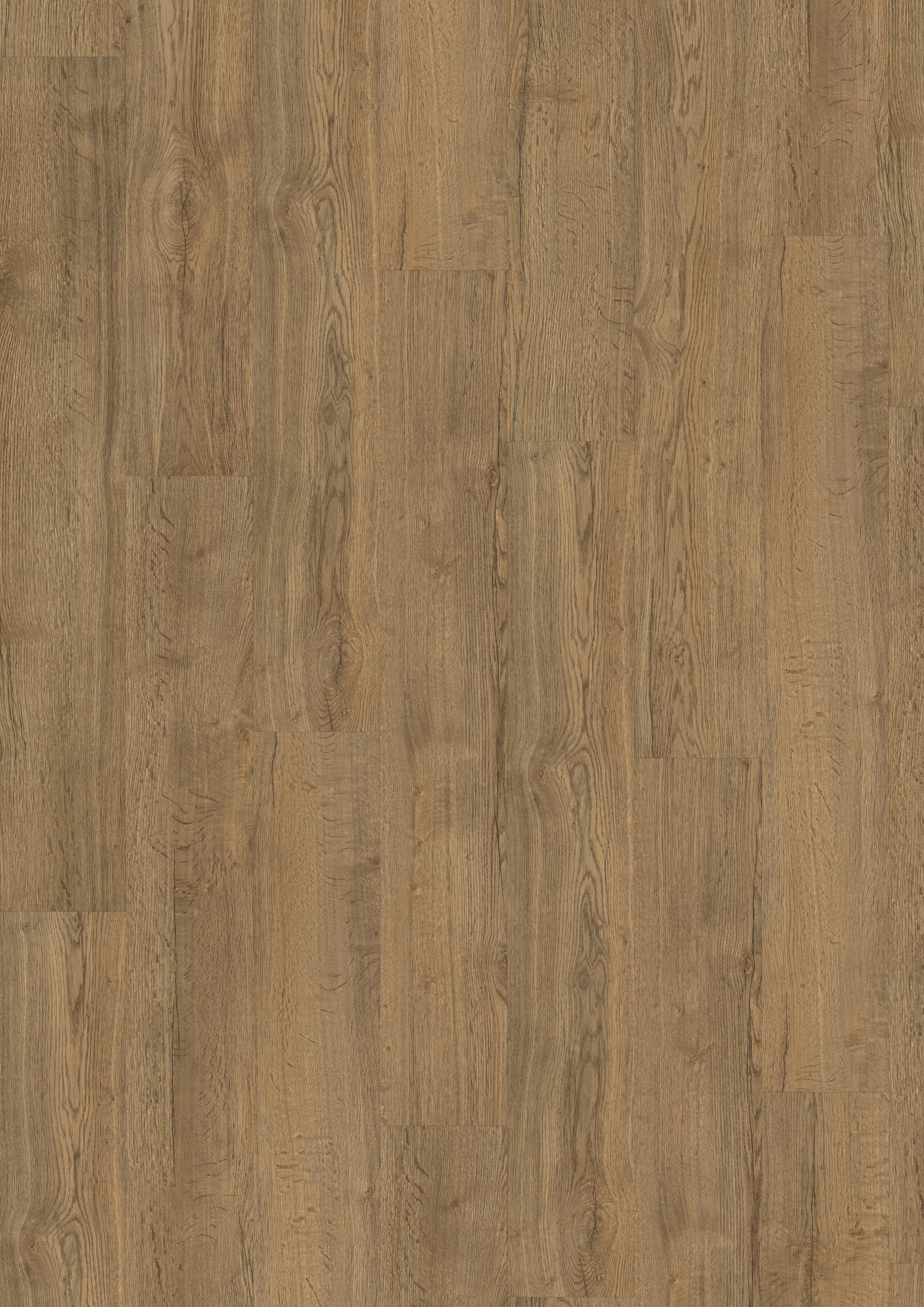 DESIGNBODEN Elva Eiche braun EGGER Aquadura  - Eichefarben/Dunkelbraun, KONVENTIONELL, Holzwerkstoff (129.2/19.3/0.75cm) - Egger Holzwerkstoffe