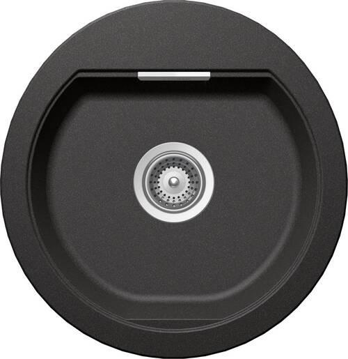 SPÜLE MONR100ASTO  - Graphitfarben, Basics, Stein (48,5/50cm) - Schock