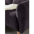 ECKSOFA Dunkelgrau Flachgewebe  - Dunkelgrau/Buchefarben, KONVENTIONELL, Holz/Textil (144/230cm) - Carryhome