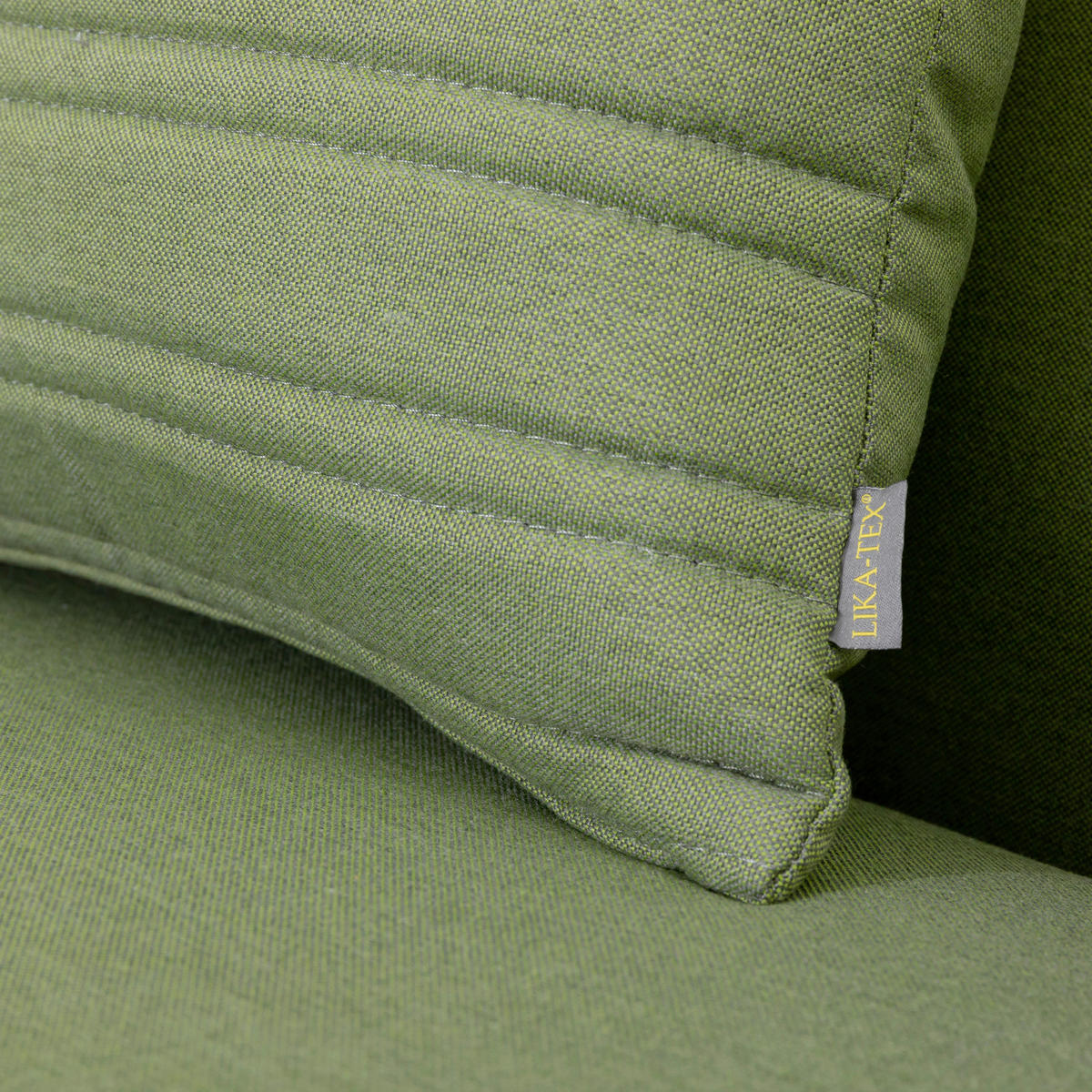 OUTDOOR-KISSEN  - Grün, MODERN, Textil (45/45cm) - Gardenson