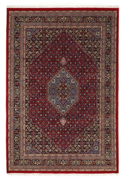 Orientalischer Webteppich Blau/Rot Bidjar 70x140 cm