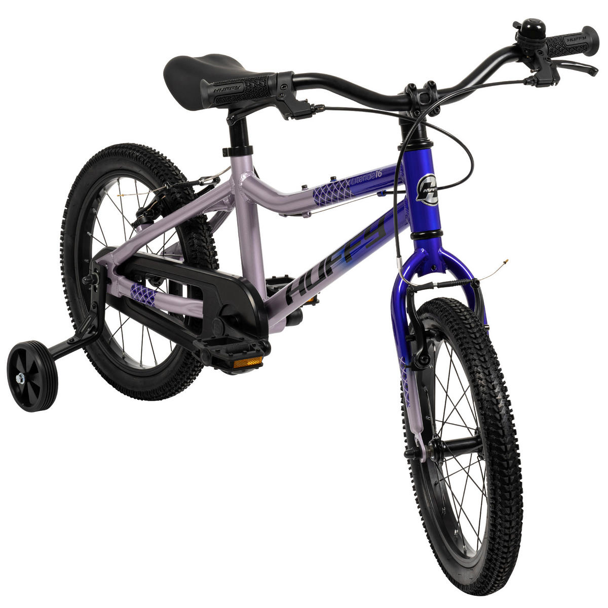 KINDERFAHRRAD 16 Zoll  - Lila, Basics, Metall (35/85/117cm)