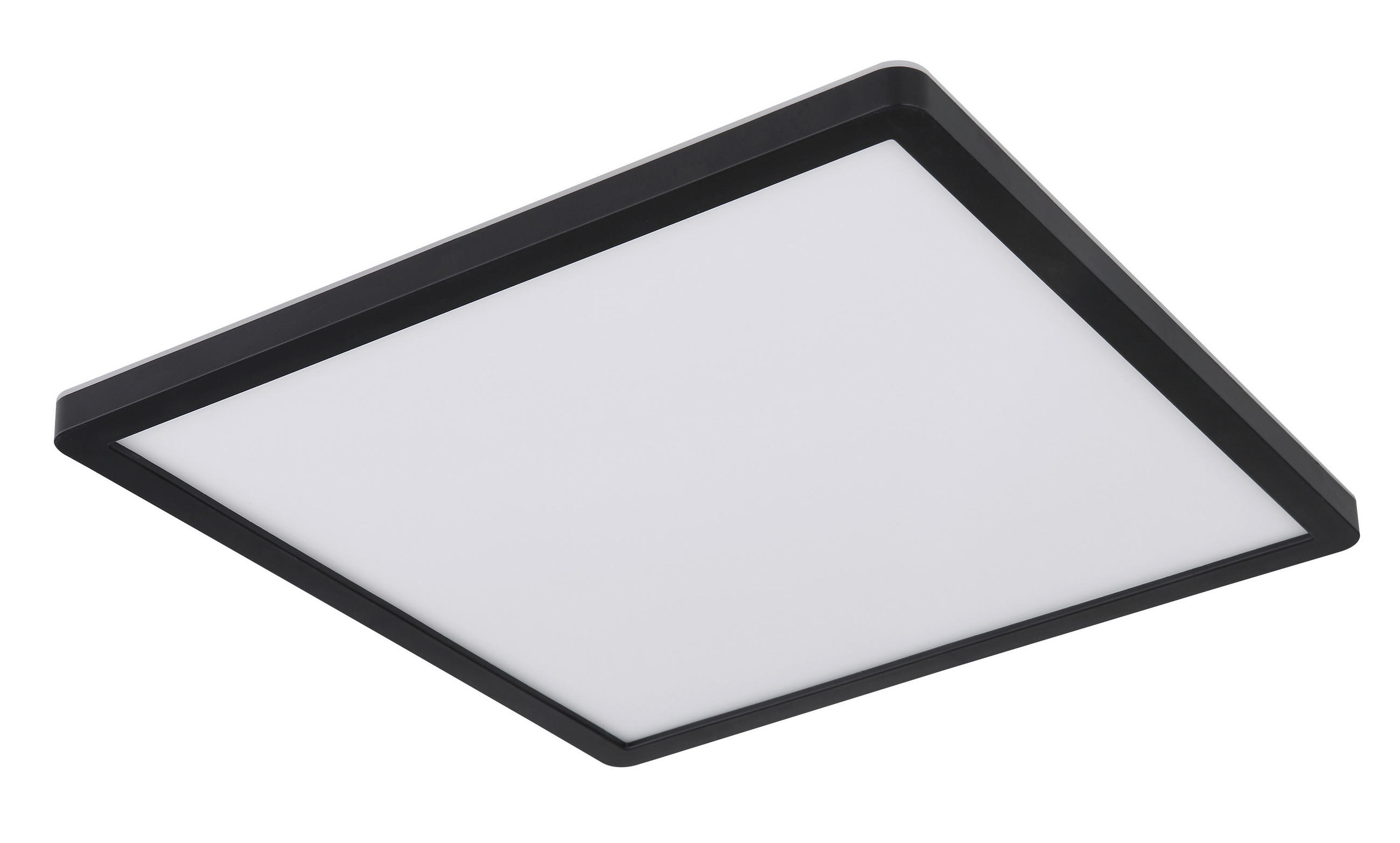 LED-TAKLAMPA Sapana 18 W 29,4/29,4/2,5 cm  - vit/opal, Basics, plast (29,4/29,4/2,5cm) - Globo
