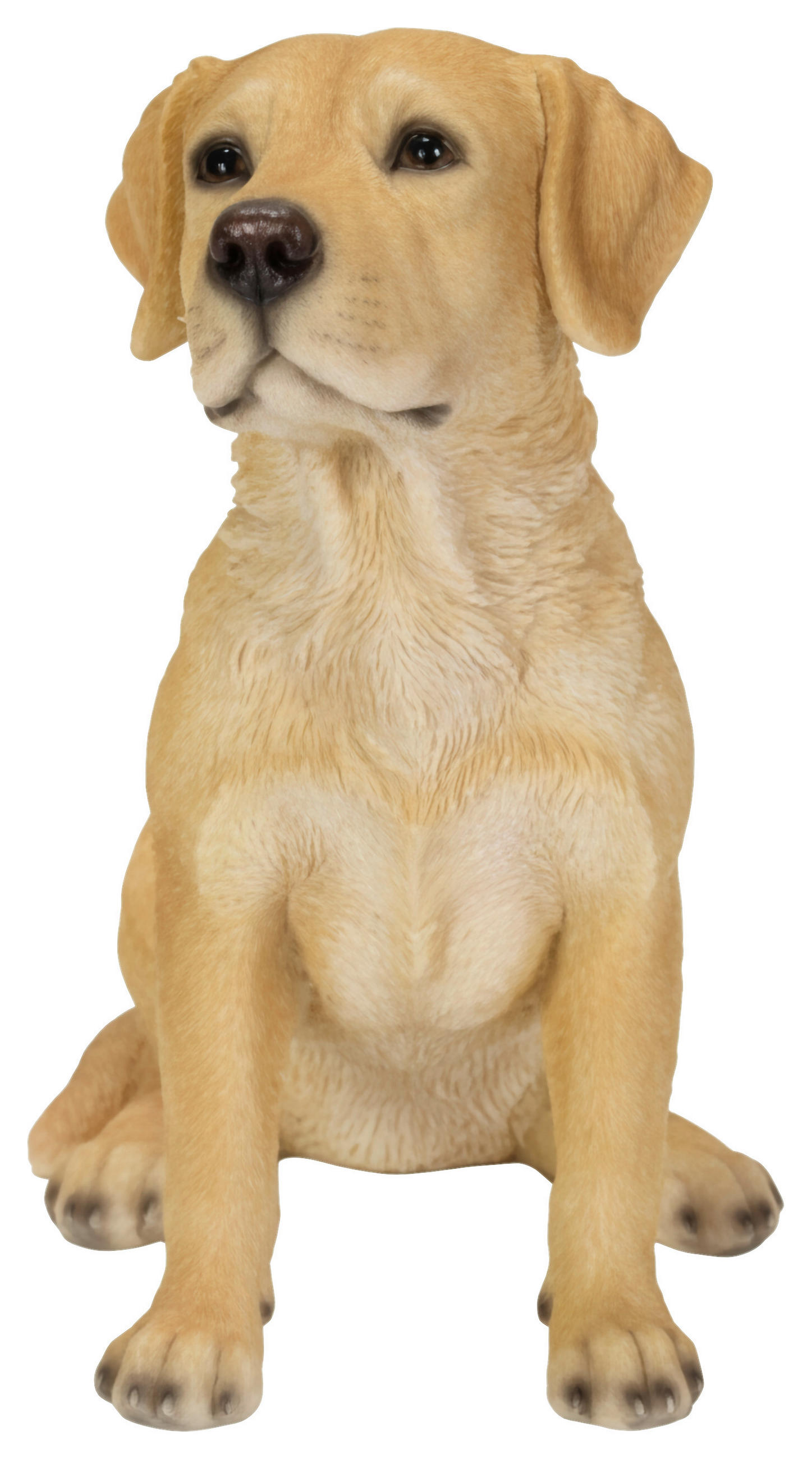 DEKORATIONSHUND - gul, Lifestyle, plast (18/19/12cm)