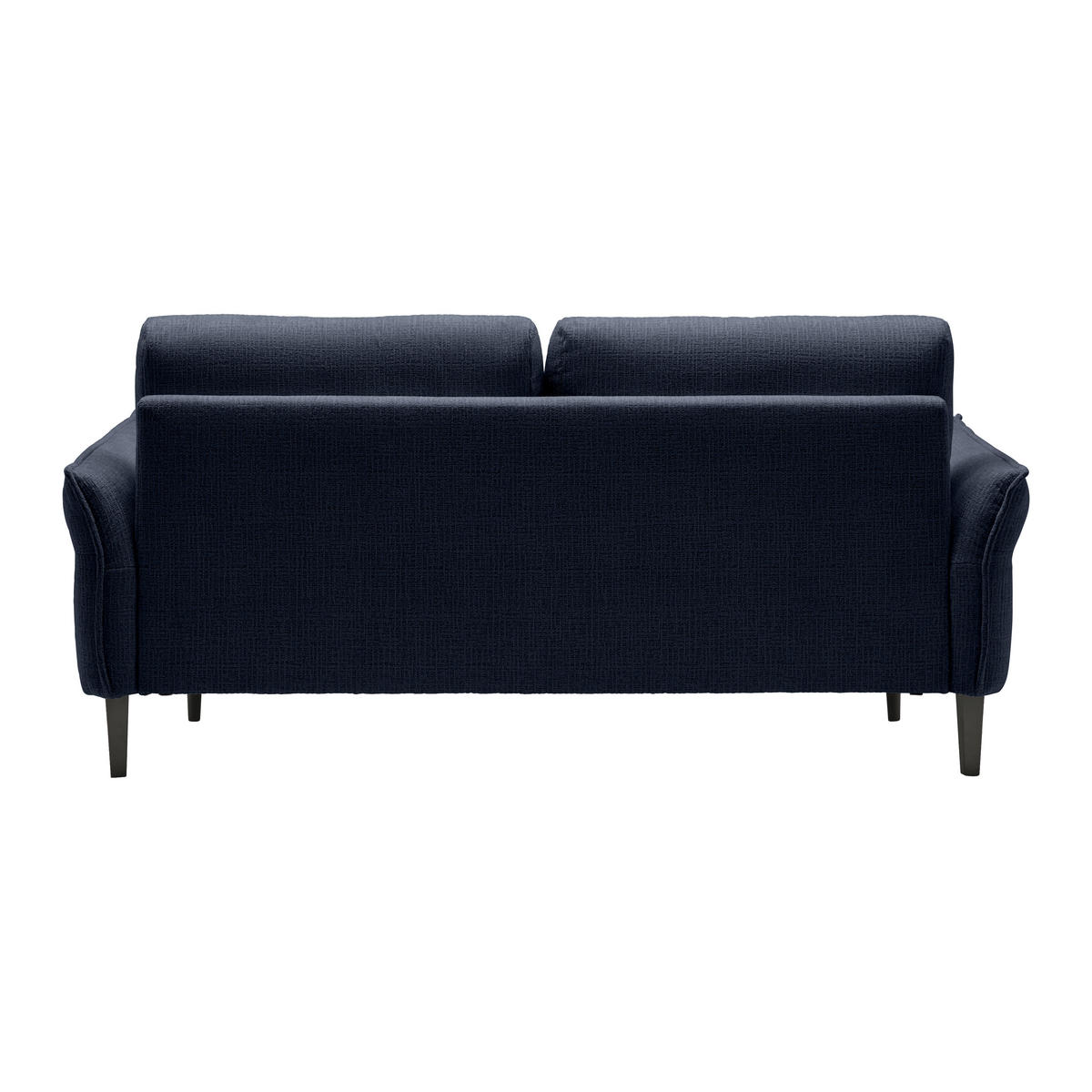 3-SITS SOFFA i vävt tyg mörkblå  - svart/mörkblå, Modern, trä/textil (183/85/92cm) - MID.YOU