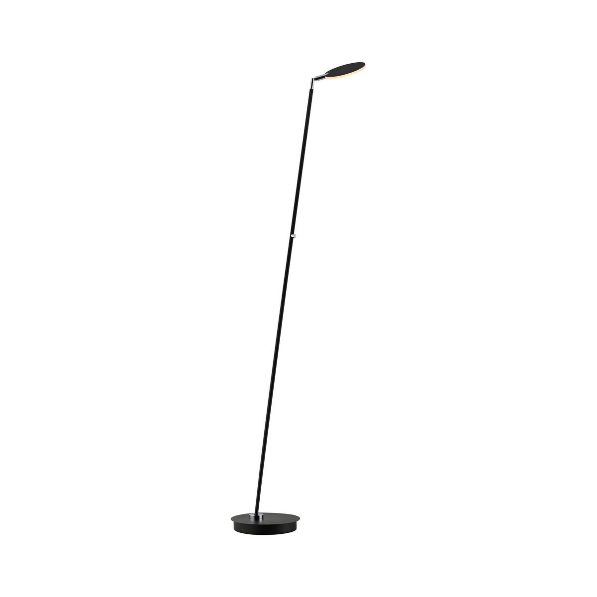 AKKU-STEHLEUCHTE Bente 42/42/160 cm  - Schwarz, Design, Kunststoff/Metall (42/42/160cm)