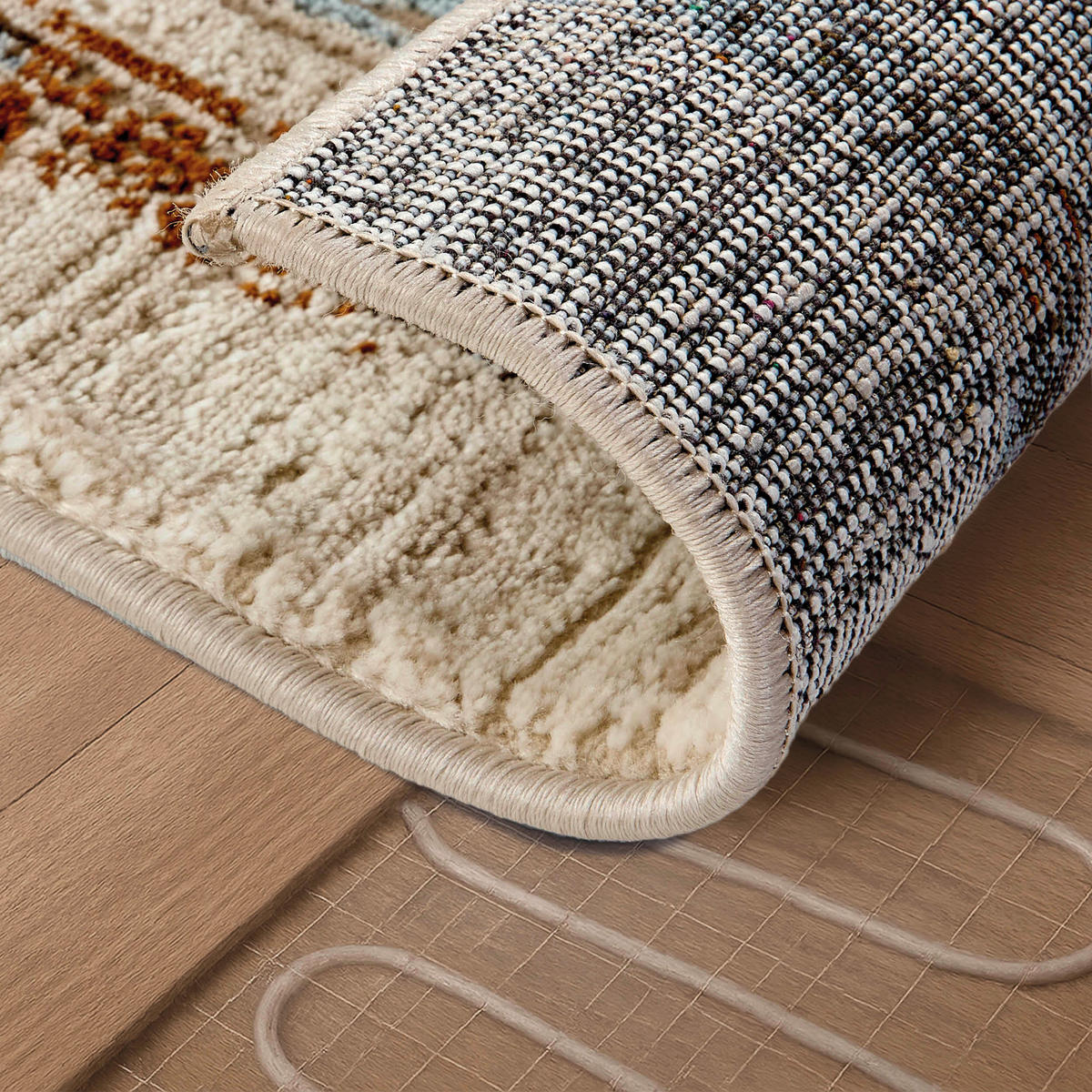 WEBTEPPICH 160/230 cm Jules Greige rechteckig  - Greige, Basics, Kunststoff/Textil (160/230cm) - Astra