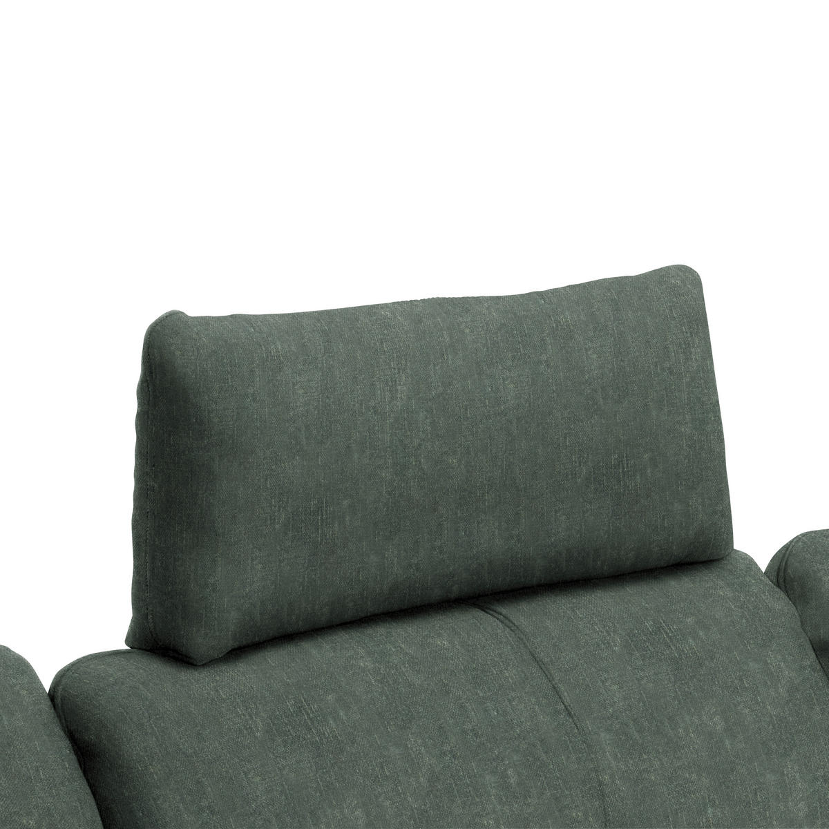 ECKSOFA in Velours Dunkelgrün  - Dunkelgrün/Schwarz, Design, Textil/Metall (301/179cm) - Chilliano
