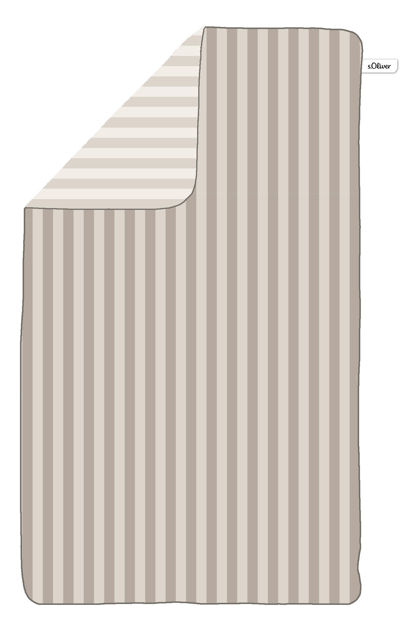 BADETUCH Sporttuch s.Oliver Naturfarben, Beige 90/160 cm  - Beige/Naturfarben, Trend, Textil (90/160cm) - S. Oliver
