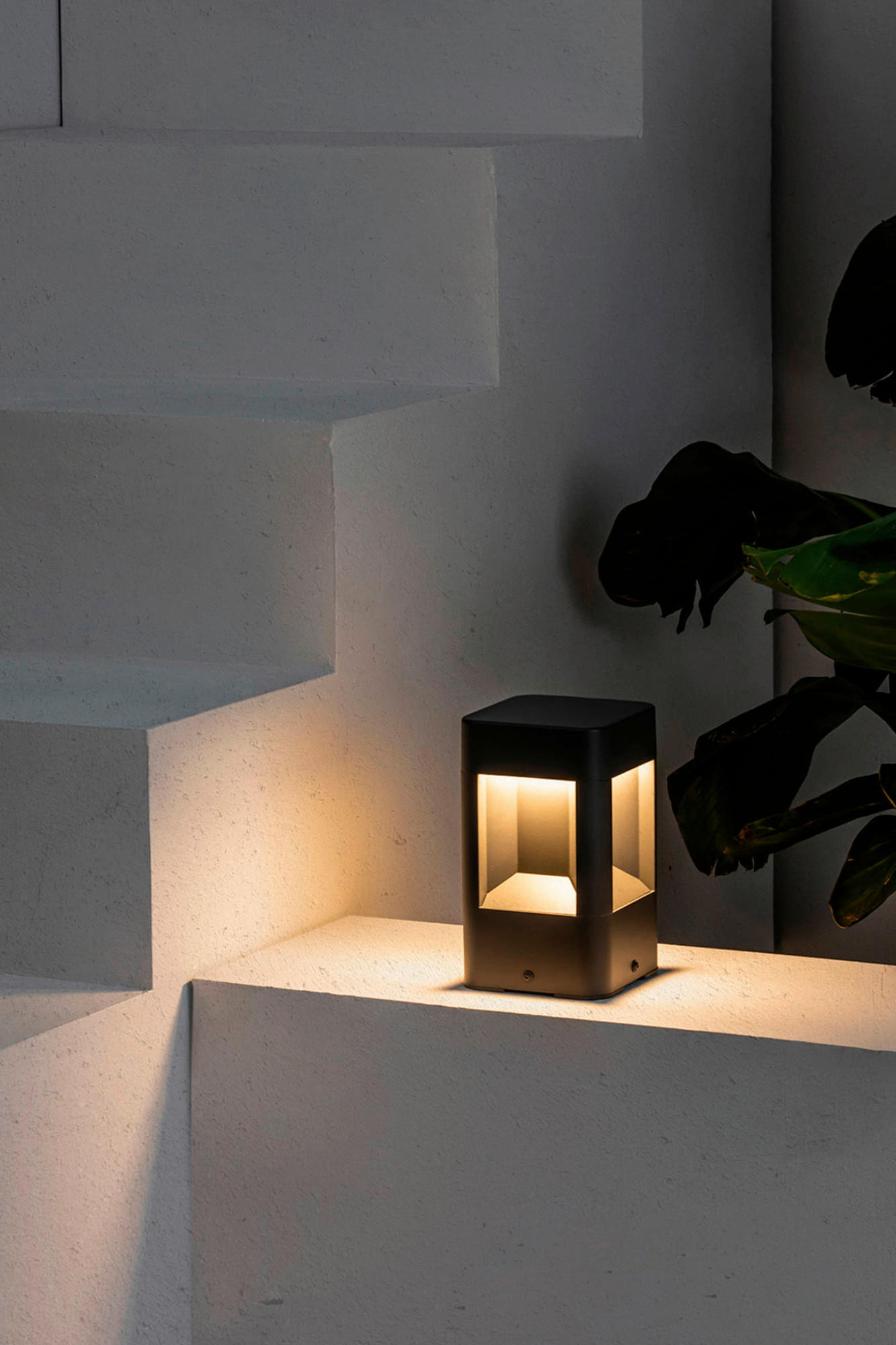 LED-AUßENLEUCHTE 12/12/20.5 cm   - Dunkelgrau, MODERN, Metall (12/12/20.5cm)