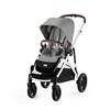 KINDERWAGEN  Gazelle S  Stone Grey  - Silberfarben/Grau, Basics, Kunststoff/Textil (106/65/110cm) - Cybex