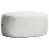 HOCKER in Textil Sandfarben  - Sandfarben/Schwarz, MODERN, Kunststoff/Textil (88/43/66cm) - Hom`in