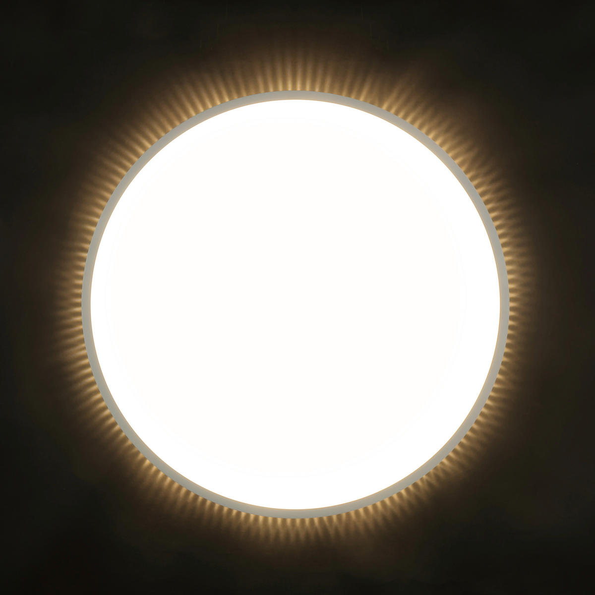 LED-DECKENLEUCHTE Solistra 54,5/9,5 cm   - Weiß, KONVENTIONELL, Kunststoff/Metall (54,5/9,5cm) - Brilliant