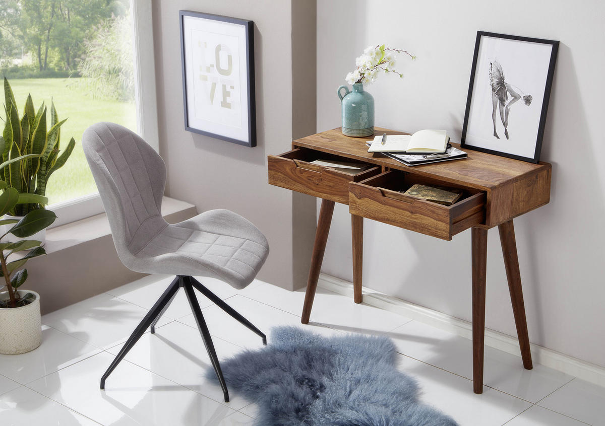 KONSOLENTISCH in Holz 90/36/76 cm    - Sheeshamfarben, MODERN, Holz (90/36/76cm) - MID.YOU