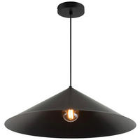 HÄNGELEUCHTE 60/120 cm  - Dunkelgrau/Schwarz, Design, Metall (60/120cm) - Collet's Monde