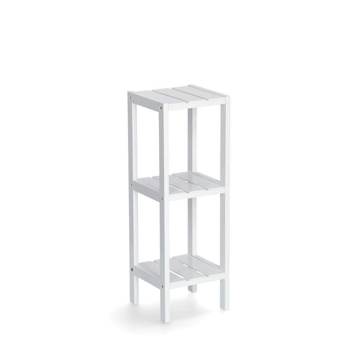 STANDREGAL Weiß  - Weiß, Basics, Holzwerkstoff (22/22/65cm) - Zeller Present
