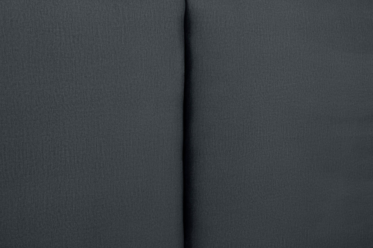 POLSTERBETT 160/200 cm, inkl. Lattenrost, Bettkasten,  in Dunkelgrau  - Dunkelgrau/Schwarz, MODERN, Holz/Textil (160/200cm) - MID.YOU