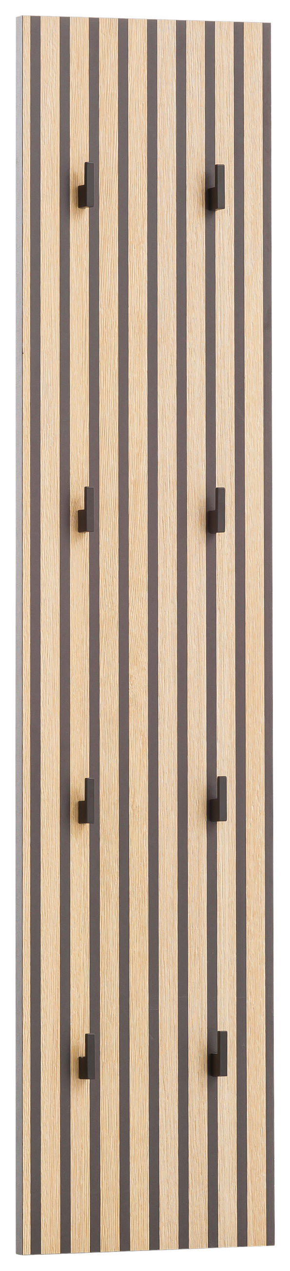 GARDEROBENPANEEL  in 24,5/109/2,6 cm  - Eichefarben, Design, Holzwerkstoff (24,5/109/2,6cm) - MID.YOU