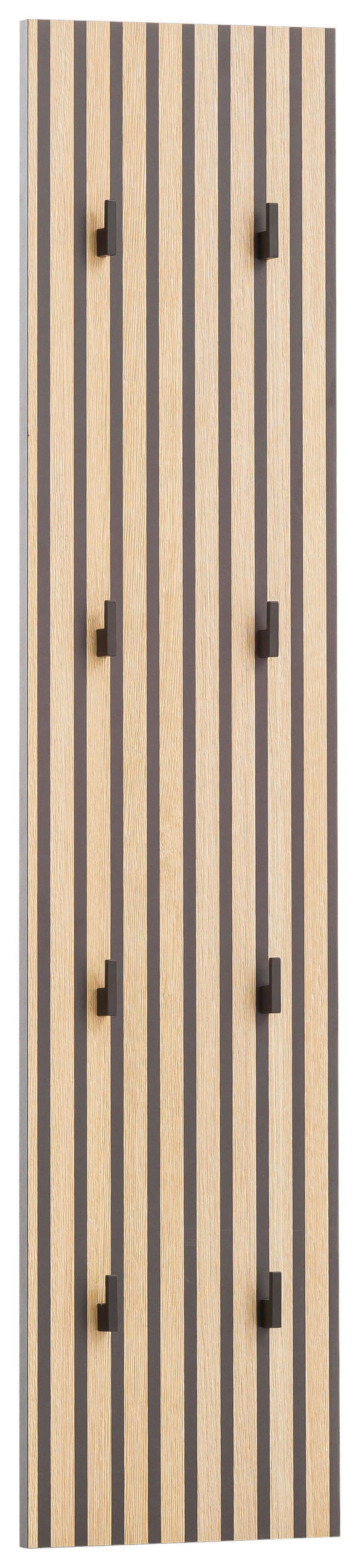 GARDEROBENPANEEL  in 24,5/109/2,6 cm  - Eichefarben, Design, Holzwerkstoff (24,5/109/2,6cm) - MID.YOU