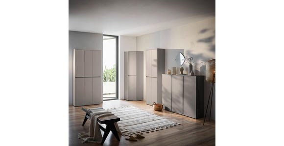 ECKSCHRANK 60/210/60 cm Kaschmir  - Kaschmir, KONVENTIONELL, Holzwerkstoff (60/210/60cm) - Xora