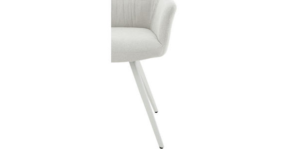 ARMLEHNSTUHL  Typenauswahl Webstoff  - Beige, Design, Textil/Metall (58/86/62,5cm) - Carryhome