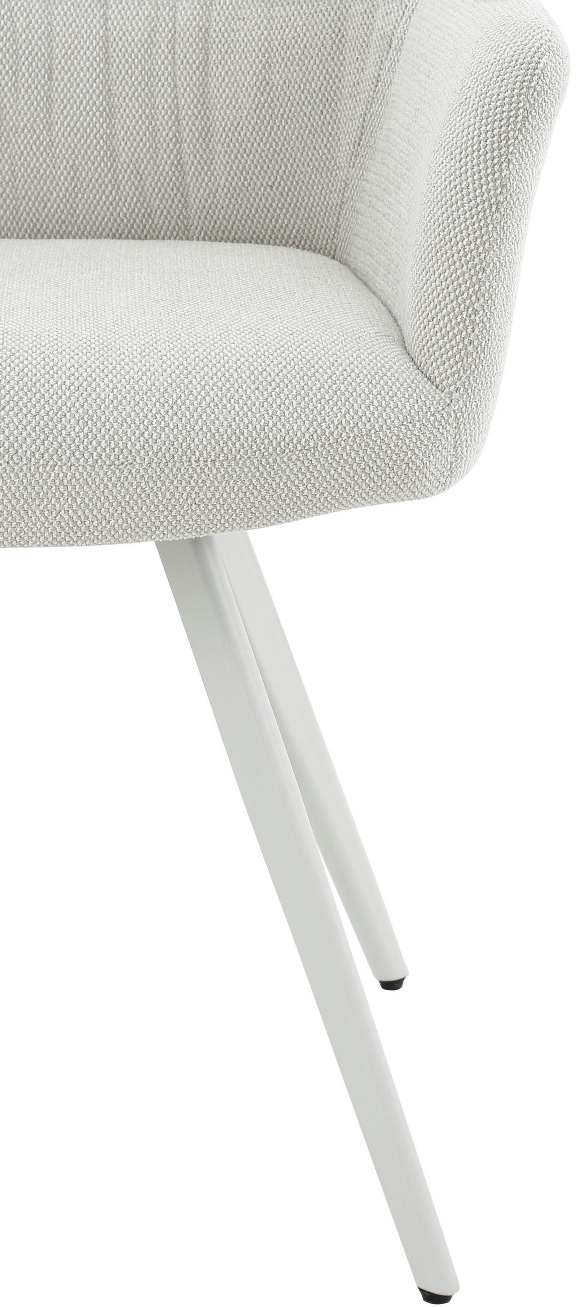 NASLANJAČ, kovina, tekstil bež  - bež, Design, kovina/tekstil (58/86/62,5cm) - Carryhome