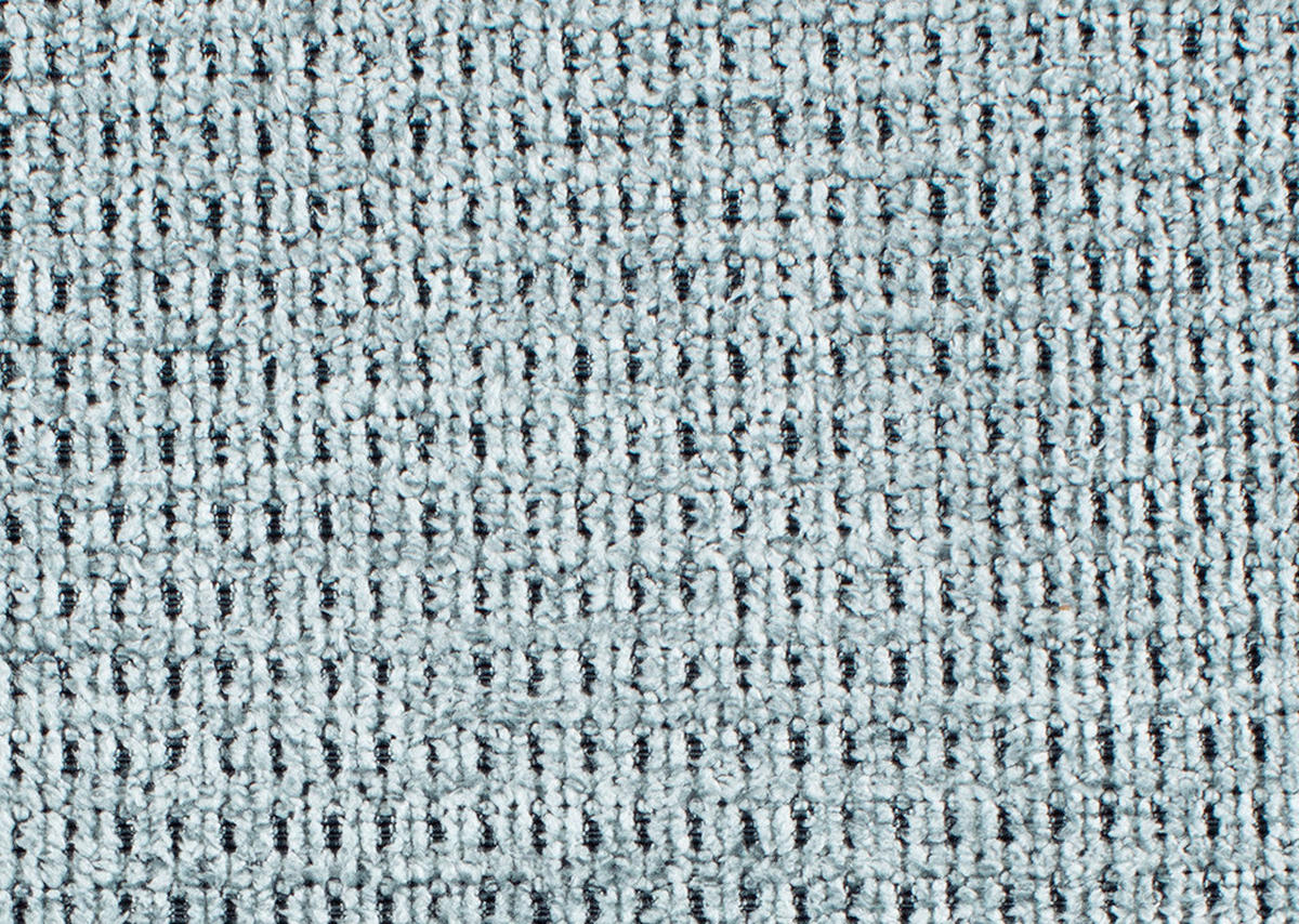 ECKSOFA in Webstoff Türkis  - Türkis/Schwarz, Konventionell, Textil/Metall (182/279cm) - Hom`in