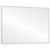 SPIEGEL 108/76/1,8 cm    in rechteckig  - Sandfarben, MODERN, Glas/Holzwerkstoff (108/76/1,8cm) - Carryhome