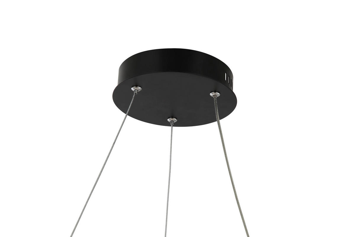 LED-HÄNGELEUCHTE 40/120 cm    - Schwarz, Design, Metall (40/120cm)