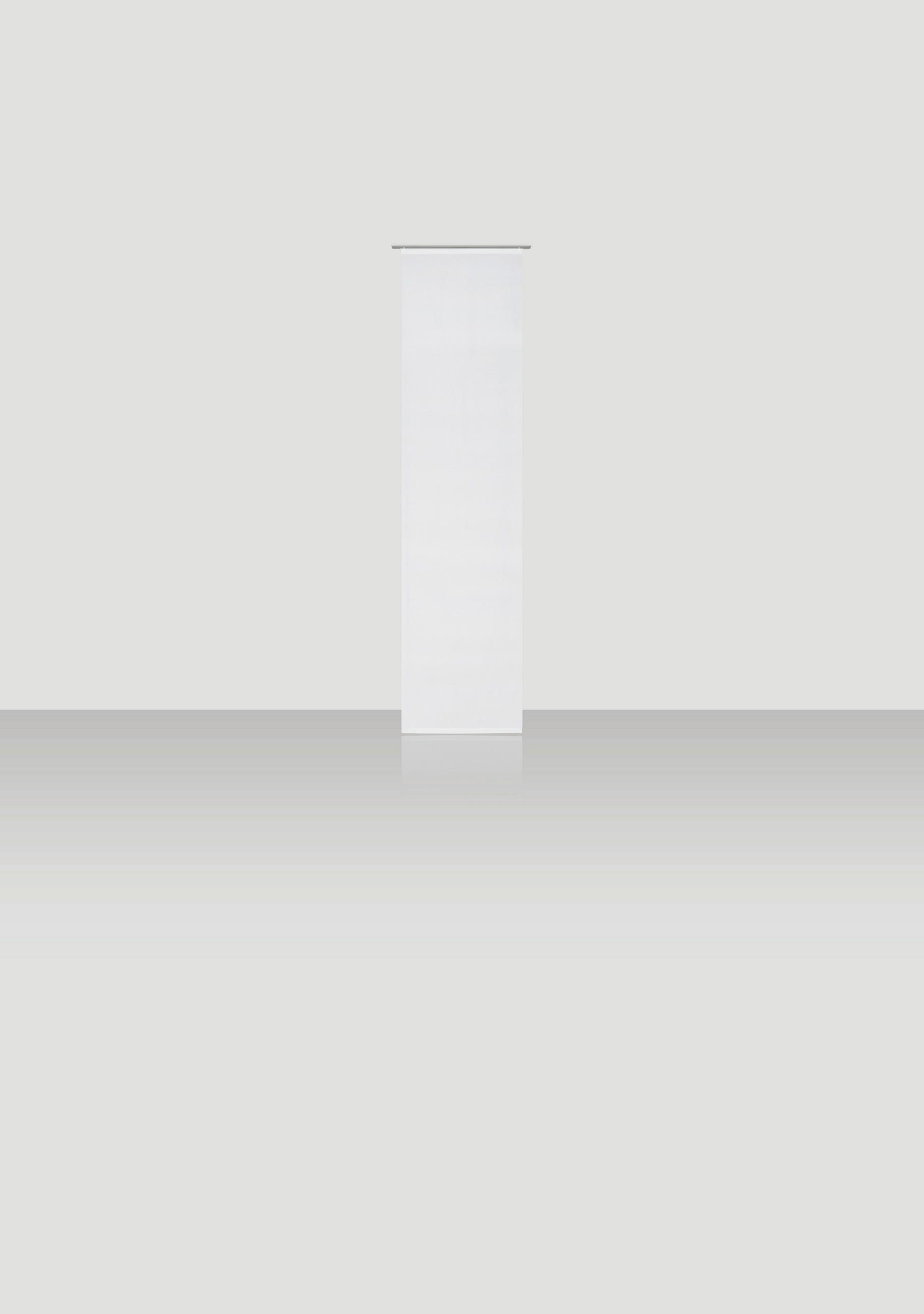 PANEL ZAVJESA bijela - bijela, Konvencionalno, tekstil (60/255cm) - Novel