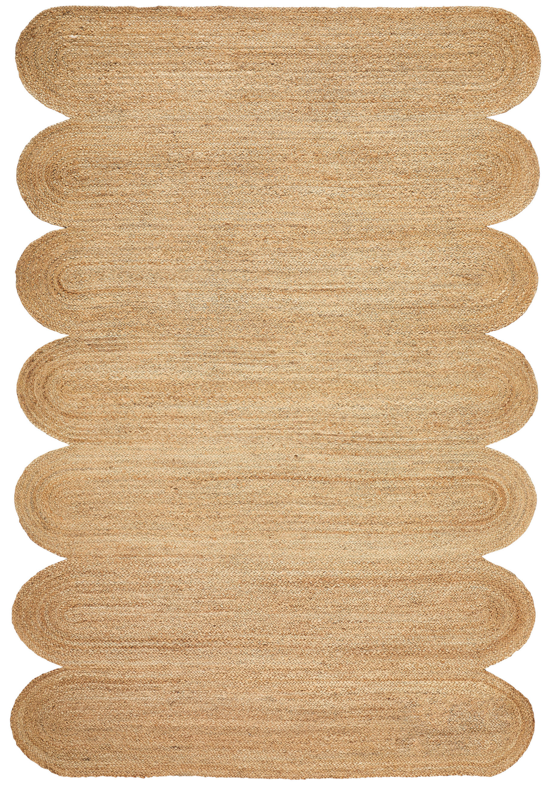 JUTOVÝ KOBEREC, 160/230 cm, krémová - krémová, Natur, textil (160/230cm) - Linea Natura