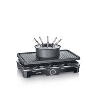 RACLETTE-GRILL  - Schwarz, Basics, Kunststoff - Severin