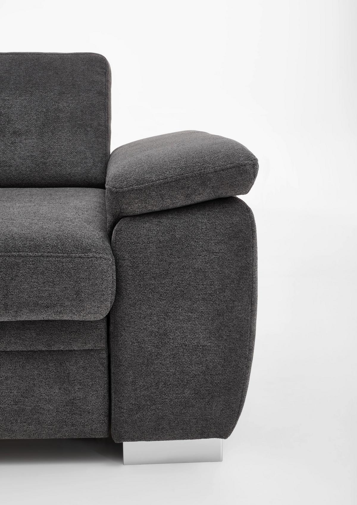 SCHLAFSOFA Schwarz  - Schwarz, KONVENTIONELL, Holz/Textil (196/90/100cm) - Beldomo Style