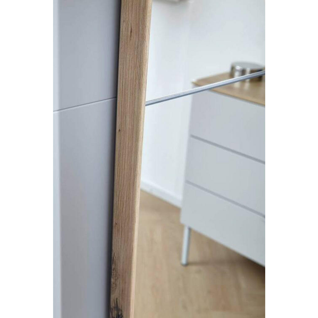 Thumbnail - Stylife Schwebetürenschrank, Grau, Eiche, Holzwerkstoff, 4 Fächer, 201x223x68 cm, Blauer Engel, Goldenes M, Made in Germ...