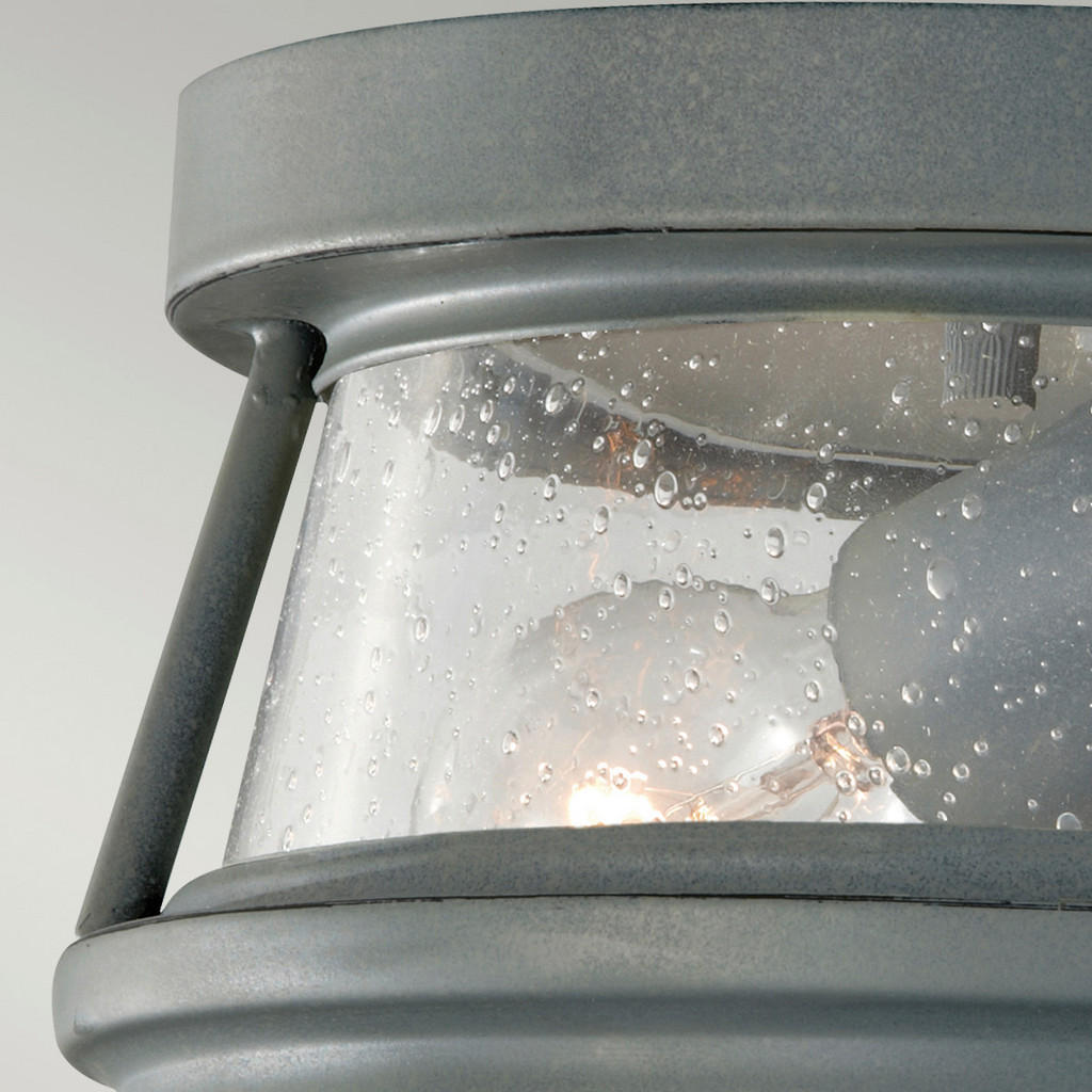 Thumbnail - Elstead Lighting AUßENDECKENLEUCHTE Elstead Chelsea, Dunkelgrau, Metall, Glas, 14.9 cm, RoHS, Grüner Punkt, Lampen & Leu...