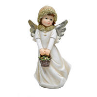 DEKOR ANGYAL - Pezsgő, Lifestyle, műanyag (16,5/29,5/12,5cm) - X-Mas