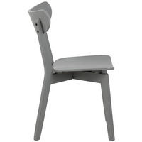 STOLICA  siva  drvo      - siva, Moderno, drvo (45/78/55cm) - Carryhome