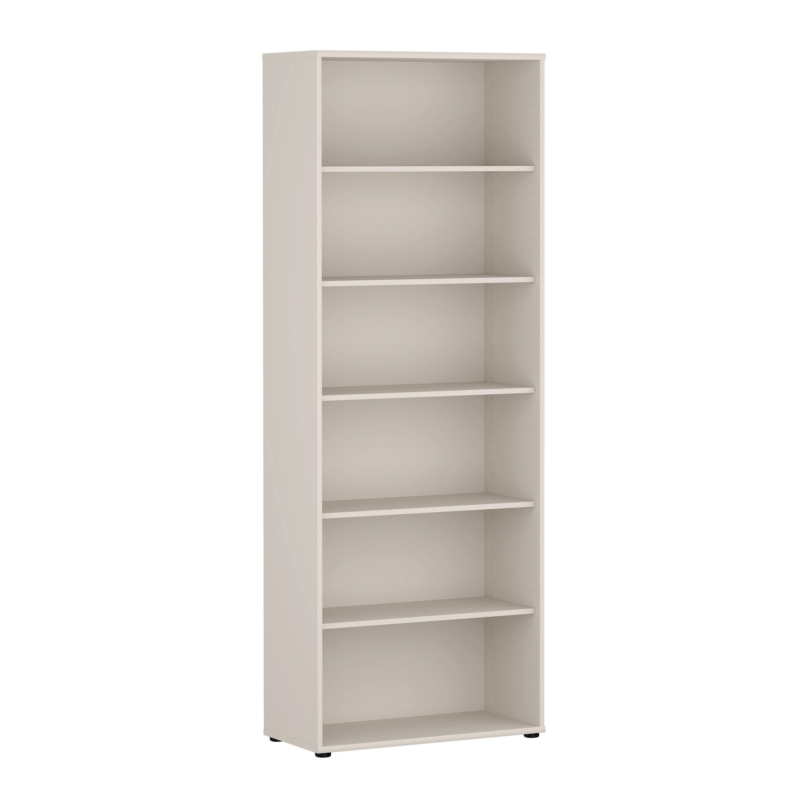REGAL Sandfarben  - Sandfarben/Schwarz, Design, Holzwerkstoff/Kunststoff (73,7/197,5/34,8cm)
