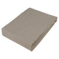 CEARȘAF CU ELASTIC BOXSPRING  - taupe, Konventionell, textil (140cm) - Novel