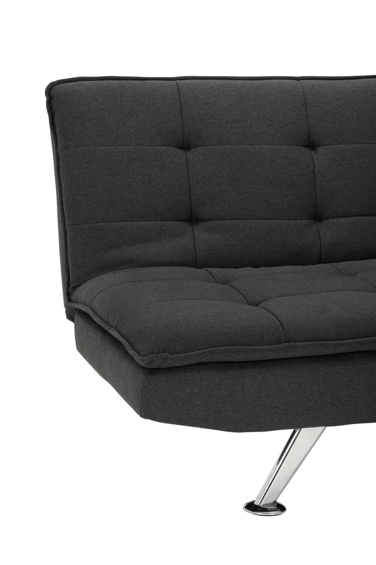 TROSJED NA RAZVLAČENJE tekstil  tamno siva    - srebrne boje/tamno siva, Basics, tekstil/metal (194/87/102cm) - MID.YOU