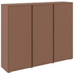 SCHUHSCHRANK  in 145/120/34 cm  - Anthrazit/Terracotta, Design, Holzwerkstoff/Kunststoff (145/120/34cm) - Xora