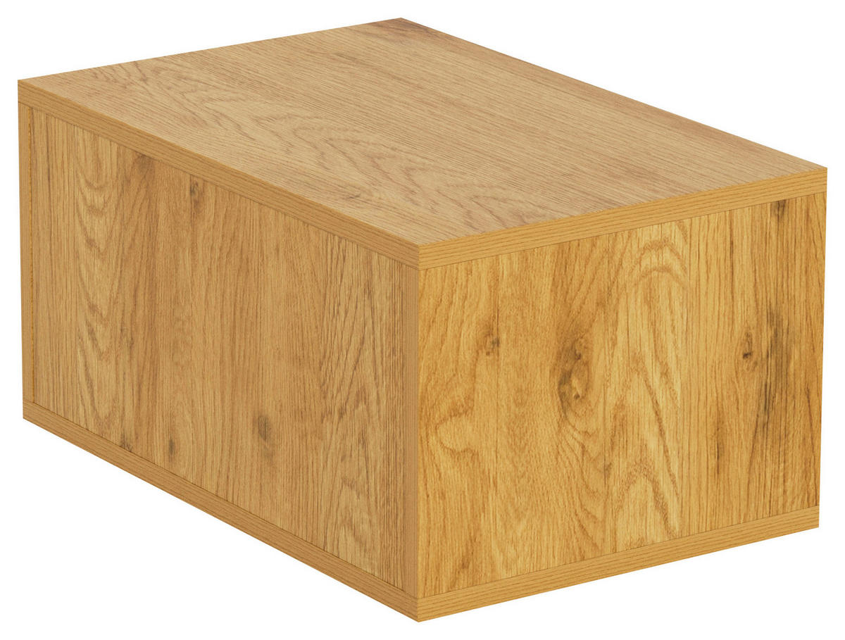 NACHTSCHRANK 46/23/30 cm  - Wildeiche, MODERN, Holzwerkstoff (46/23/30cm) - VanDerken