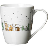 HRNČEK NA KÁVU  360 ml   - viacfarebná, Basics, keramika (13/9/10cm)