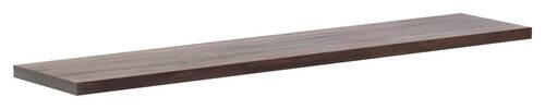 SITZBANKPLATTE in - Eichefarben/Dunkelbraun, Design, Holz (160/6/40cm) - Waldwelt