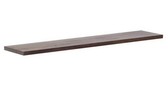 SITZBANKPLATTE in - Eichefarben/Dunkelbraun, Design, Holz (180/6/40cm) - Waldwelt