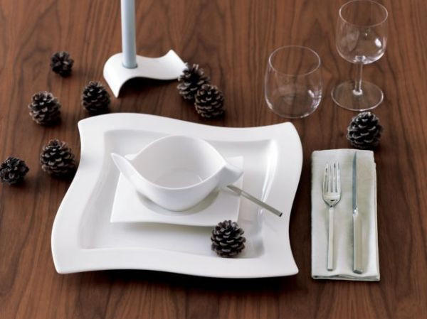 SUPPENTASSE New Wave Fine China - Weiß, Basics, Keramik (0,45l) - Villeroy & Boch